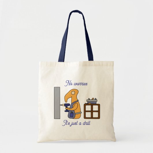 Tote Bag Juste un exercice (Devant)
