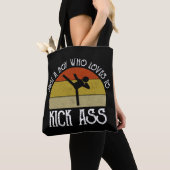 Tote Bag Juste Un Garçon Qui Aime Botter Les Fesses (De près)