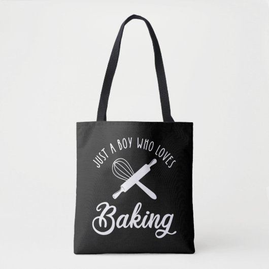Tote Bag Juste Un Garçon Qui Aime Faire La Cuisine (Devant)