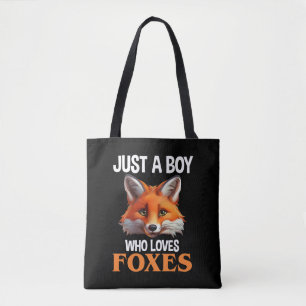 Tote Bag Juste Un Garçon Qui Aime Les Renards