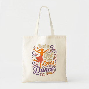 Tote Bag Juste un qui aime danser la danse