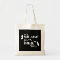 Juste une fille du New Jersey dans un t-shirt du m