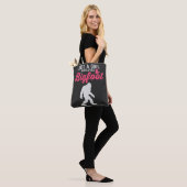 Tote Bag Juste Une Fille Qui Aime Bigfoot (Sur le modèle)