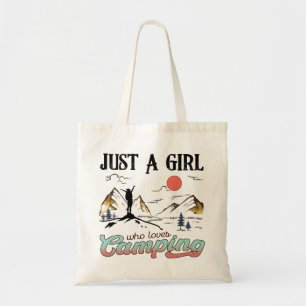 Tote Bag Juste Une Fille Qui Aime Le Camping