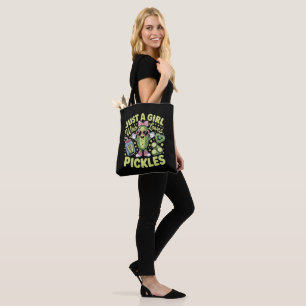 Tote Bag Juste Une Fille Qui Aime Les Cornichons