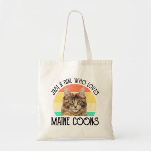 Tote Bag Juste Une Fille Qui Aime Les Maine Coons