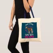 Tote Bag Juste Une Fille Qui Aime L'Okapis (Devant (produit))