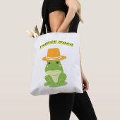 Tote Bag Juste une journée grenouille (De près)