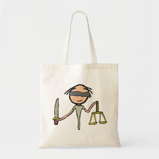 Tote Bag Justice de la dame (Devant)