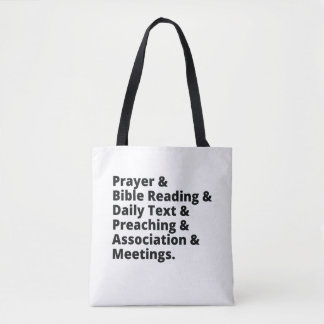 Tote Bag JW Spirituel Life Essentials