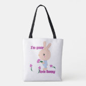Tote Bag J'y vais (Dos)