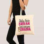 Tote Bag K-Drama (Devant (produit))