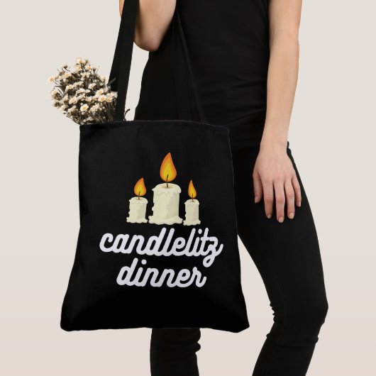 Tote Bag kaarslicht diner (Dichtbij)