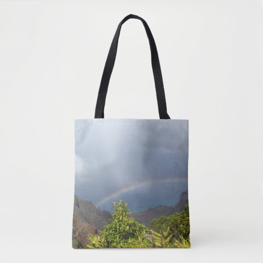 Tote Bag Kalalau Rainbow All-Over Fourre-tout (Devant)