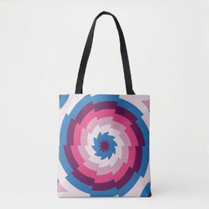 Tote Bag Kaleidoscope à tourbillon polaire