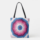 Tote Bag Kaleidoscope à tourbillon polaire (Dos)
