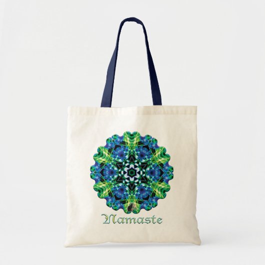Tote Bag Kaléidoscope de Crystalmarine Namaste (Devant)
