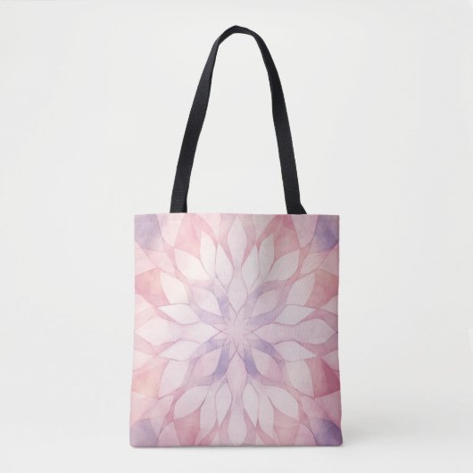 Tote Bag Kaleidoscope rose (Devant)