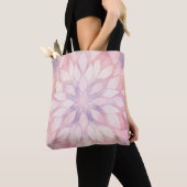 Tote Bag Kaleidoscope rose (De près)