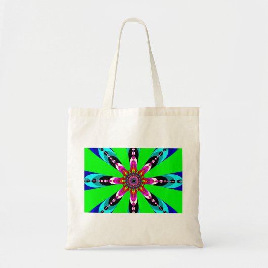 Tote Bag Kaleidozone - Fractal (Devant)