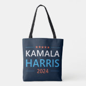 Tote Bag Kamala Harris 2024 pour le président (Dos)