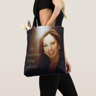 Tote Bag Kamala Harris. American Dream appartient à nous to