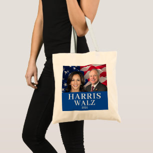 Tote Bag Kamala Harris Et Tim Walz 2024