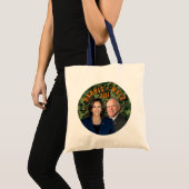 Tote Bag Kamala Harris Tim Walz Président Vice-Photos Camo (Devant (produit))