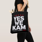 Tote Bag Kamala Harris Yes We Kam for US President 2024 (De près)