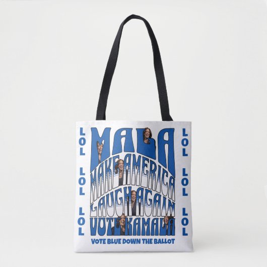 Tote Bag Kamala riant (Devant)