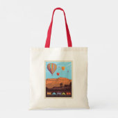 Tote Bag Kanab, Utah | Ballons Et Roundup De Tunes (Dos)