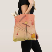 Tote Bag Kandinsky - Attachement léger (De près)