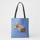 Tote Bag Kandinsky - Collage de trois tableaux (Devant)