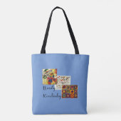 Tote Bag Kandinsky - Collage de trois tableaux (Dos)