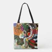 Tote Bag Kandinsky - Courbe Dominante (Dos)