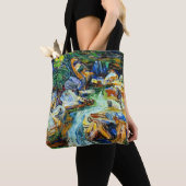 Tote Bag Kandinsky - Kochel - Cascade II (De près)