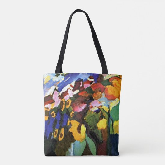 Tote Bag Kandinsky - Murnau Garden-1909 (Dos)