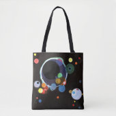 Tote Bag Kandinsky - Plusieurs cercles, célèbre peinture (Devant)