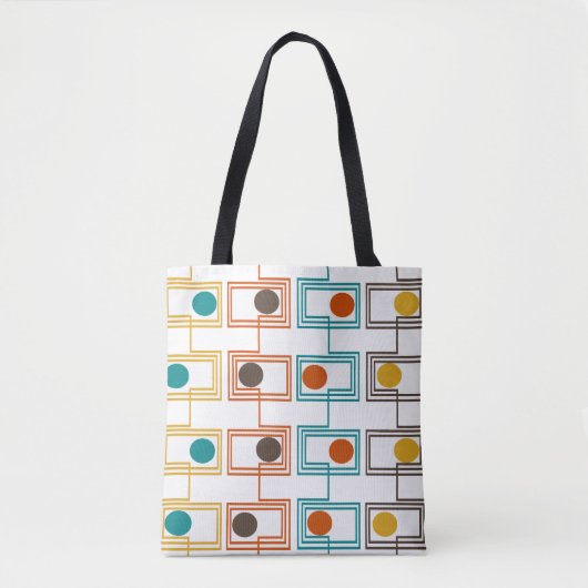 Tote Bag Kandinsky Rectangles avec Ovals (Devant)