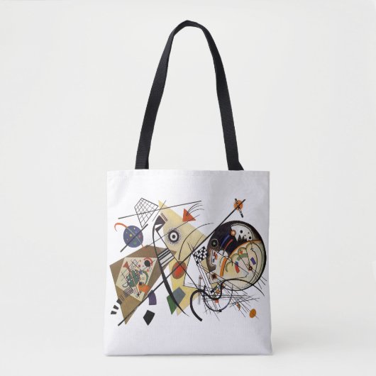 Tote Bag Kandinsky, Traverse Line 1923 (Devant)