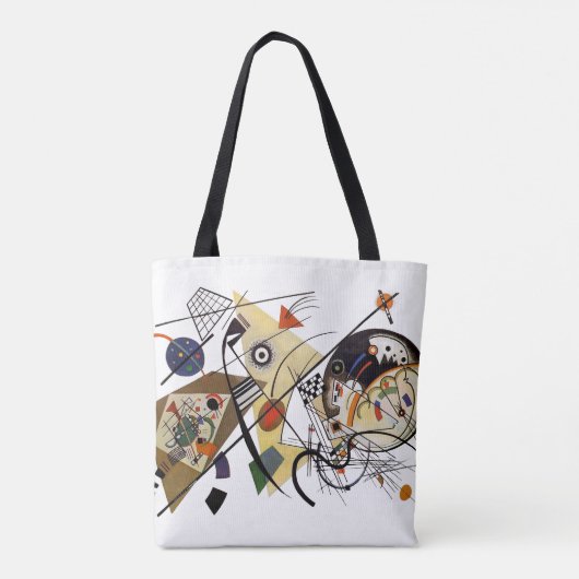 Tote Bag Kandinsky, Traverse Line 1923 (Dos)