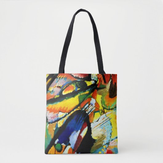 Tote Bag Kandinsky - Un ange du jugement Dernier (Devant)
