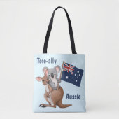 Tote Bag Kangaroo et Koala (Devant)