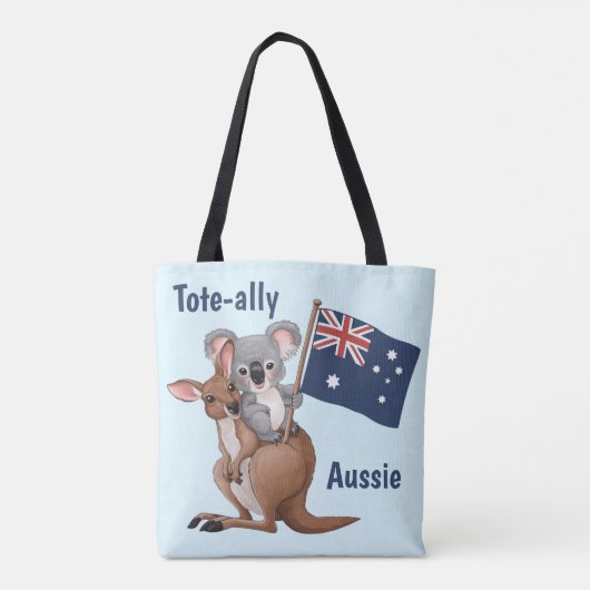Tote Bag Kangaroo et Koala (Dos)