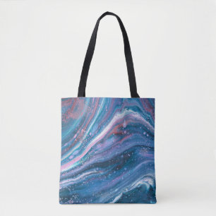 Tote Bag Kansas City Special 3 Cool Bleu Abstrait Fourre-to