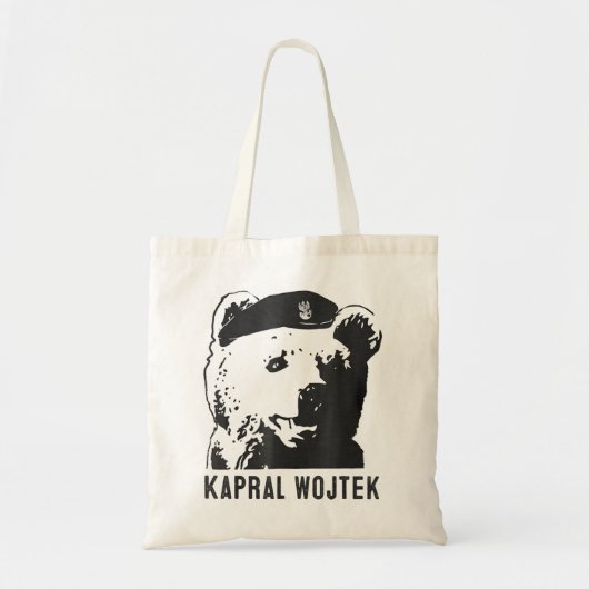 Tote Bag Kapral Wojtek L'ours Wojtek Ours polonais (Devant)