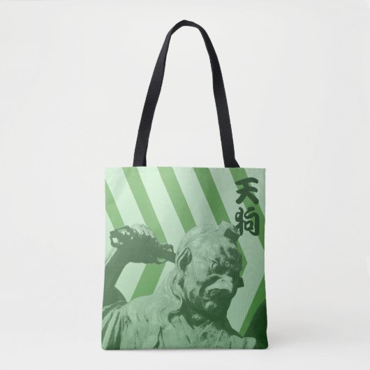 Tote Bag Karasu Tengu Yokai | Folklore japonais (Devant)