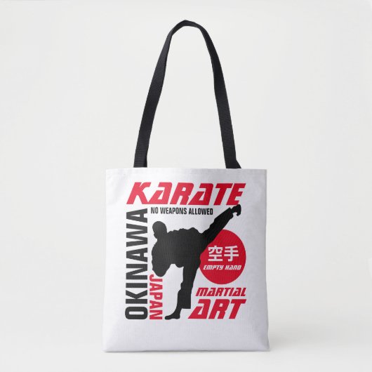 Tote Bag Karate Man (Devant)