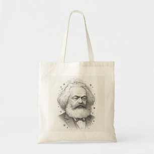 Tote Bag Karl Marx Portrait design
