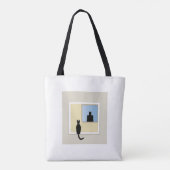 Tote Bag Katt i fönster (Dos)